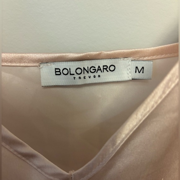 Bolongaro Trevor silky pink 2pc pajama set | M - Picture 5 of 8